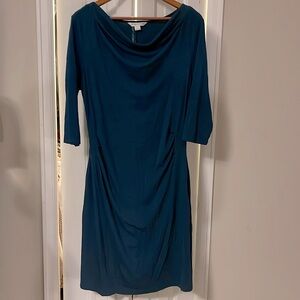 Pendleton Large Cotton Dress 3/4 Sleeves